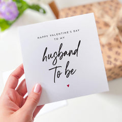 Valentine's Day Card for Fiancee Husband to Be Wedding Engagement Romantic Gift Fiance Engaged Couple Gift Card Keepsake