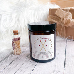 We Are The Perfect Match Candle Gift For Her Him Valentines Day Christmas Birthday Gift For Wife Girlfriend Fiancéee