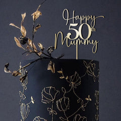 Wooden birthday Cake Topper with Name or Age, Personalised Party Decor, Custom Engagement Decor Bridal Shower FH1