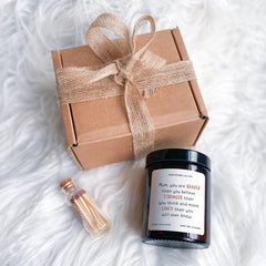 You Are Braver Than You Think Scented Soy Wax Candle Mother's Day Christmas Birthday Motivational Gift For Mummy