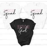 Birthday Girl And Squad T-Shirt For Birthday Decoration
