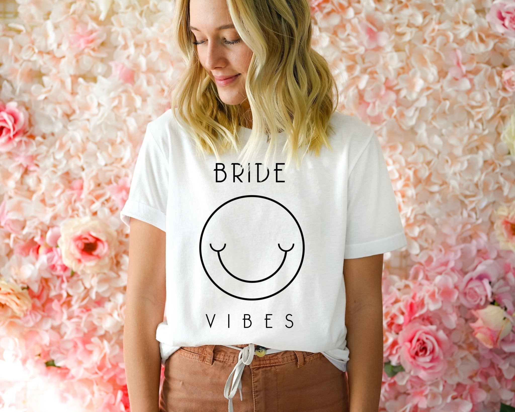 Bride vibes t-shirt, Gift for bride, Bride shirt, Bride to be shirt, Wedding tee
