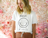 Bride vibes t-shirt, Gift for bride, Bride shirt, Bride to be shirt, Wedding tee