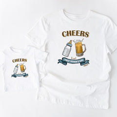 First Father'S Day Gift, Dad Son Or Daughter T-Shirt, Qty 1, 1St Father'S Day Gift