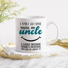Funny Uncle Mug, Father'S Day Gift, Christmas Birthday Gift For Uncle, Present From Nephew Niece