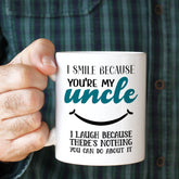 Funny Uncle Mug, Father'S Day Gift, Christmas Birthday Gift For Uncle, Present From Nephew Niece