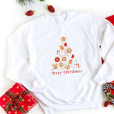 Gingerbread Tree Christmas Jumper, Xmas Shirt Women Men Girl Boy Young Toddler Jumper Day