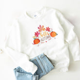 Hello autumn jumper, Autumn lover birthday gift