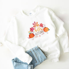 Hello autumn jumper, Autumn lover birthday gift
