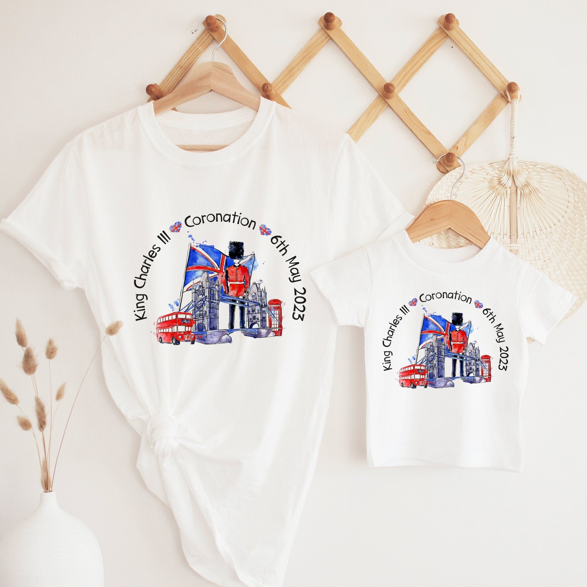 HM King Charles III Coronation t-shirt God save the king Commemorative Celebration Party outfit