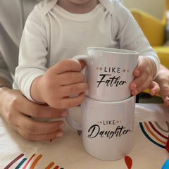 Like Father Like Son Matching Mug, Father's Day Gift, Daddy And Kids, Dada And Me
