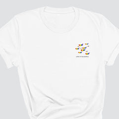 Love Is Colourful T Shirt Unisex Rainbow Tee Pride Gift