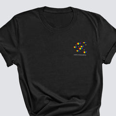 Love Is Colourful T Shirt Unisex Rainbow Tee Pride Gift
