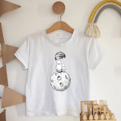 Matching t-shirts for daddy and baby, Moon and Astronaut Dad Son or Daughter space t-shirt, Price for 1 QTY