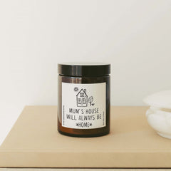 Mum's house will always be home candle, Mother's Day Christmas Birthday gift for mummy