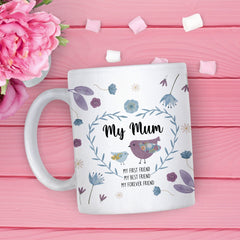 My Mum My Best Friend Mug, Gift For Mum, Mother'S Day Christmas Birthday, New Mummy Gift