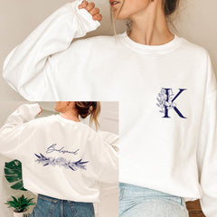 Personalised bride, bridesmaid, maid of honour, mother of the groom sweatshirt