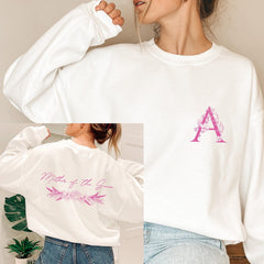 Personalised bride, bridesmaid, maid of honour, mother of the groom sweatshirt