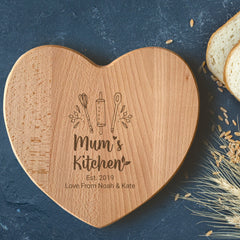 Personalised Engraved Wooden Chopping Board, Christmas Gift, Meat Board, Mother'S Day Father'S Day Birthday Present