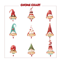 Personalised Gnome Christmas Name Mug, Gift For Him Or Her, Gonk Xmas, Nordic Style