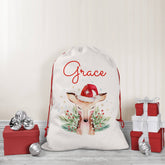 Personalised kids Christmas Sack with a name, First Christmas, Gift Santa Sacks