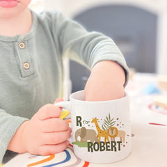 Personalised Kids Mug and Board with Child's Name Children Birthday Gift For Girl Boy