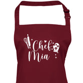 Personalised Kitchen Apron With Name, Christmas Gift For Her, Housewarming Mother'S Day Gift