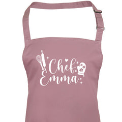 Personalised Kitchen Apron With Name, Christmas Gift For Her, Housewarming Mother'S Day Gift