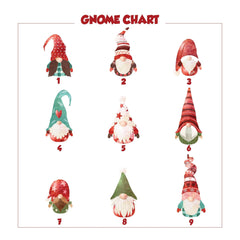 Personalised Matching gnome Christmas family t-shirts, Gift for him or her Gnomes Outfit