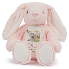 Personalised My First Easter Bunny Plush Toy with name, 35 cm First Easter Gift 2025