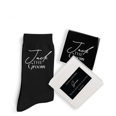 Personalised The Best Man Socks, Luxury Soft Organic BAMBOO Wedding Sock