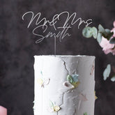 Personalised Wedding Wooden Cake Topper, Custom Engagement Hen Party Decor GB8