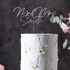 Personalised Wedding Wooden Cake Topper, Custom Engagement Hen Party Decor GB8