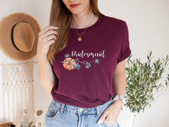 Pumpkin Bride T-Shirt, bridesmaid, maid of honour, mother of the bride groom