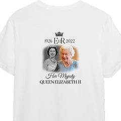 The Queen's 1926 - 2022 T-shirt / ADULT KIDS BABY sizes / Her Majesty Queen Elizabeth 2 photo tshirt