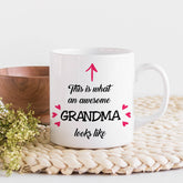 This is what an awesome grandma looks like mug, Mother's Day gift, Christmas for grandma