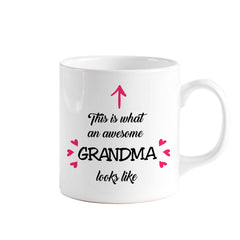 This is what an awesome grandma looks like mug, Mother's Day gift, Christmas for grandma