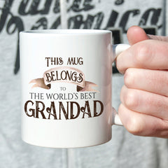 This mug belongs to the world's best dad, Father's Day gift, Christmas gift for daddy, Dada present, Best dad Ever