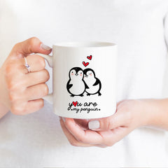 You Are My Penguin Mug, Birthday Anniversary Christmas Gift For Her Him, Valentine'S Day, Boyfriend Girlfriend Present