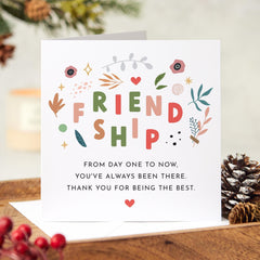 Card For Friend Friendship Card Christmas Birthday Card For Your True Friends For Best Friend Colleague Long Distance Gift Card Bestie