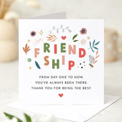 Card For Friend Friendship Card Christmas Birthday Card For Your True Friends For Best Friend Colleague Long Distance Gift Card Bestie