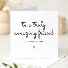 Card for mum Mothers Day Birthday Card for Mum You Are My Best Friend Thoughtful Gift for Her Appreciation Card Keepsake for Amazing Mum