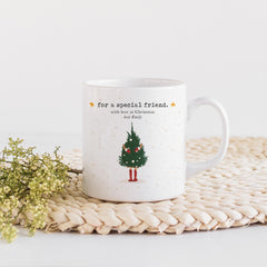 Christmas mug gift for friend Gift for best friends Personalised Corporate Christmas Present Xmas cosy coffee mug Bestie gift For a special