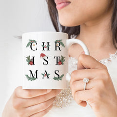 Christmas mug Gift for her him mum employee colleague Xmas present Cosy Christmas kitchen decor Xmas gift Home decor