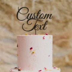 Custom wooden cake topper, birthday, wedding, special party cake toppers