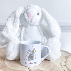 Easter Bunny Kids Mug Name Gift for Nephew Niece Grandson Granddaughter Son Daughter Child First Easter Keepsake