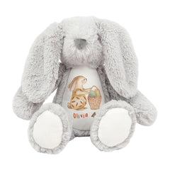 Easter Bunny Plush Name Soft Toy Gift for Baby Toddler Keepsake Cute First Easter Nephew Grandson Niece Daughter
