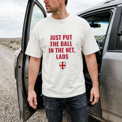 England Fan T Shirt Funny Football Quote Tee Three Lions Match Day Supporter Gift