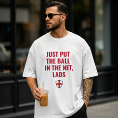England Fan T Shirt Funny Football Quote Tee Three Lions Match Day Supporter Gift