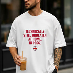 England Football Humour T Shirt Funny Gift for Three Lions Fans and Match Days